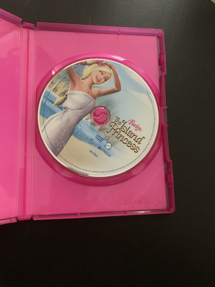 DVD da Barbie Princesa da Ilha