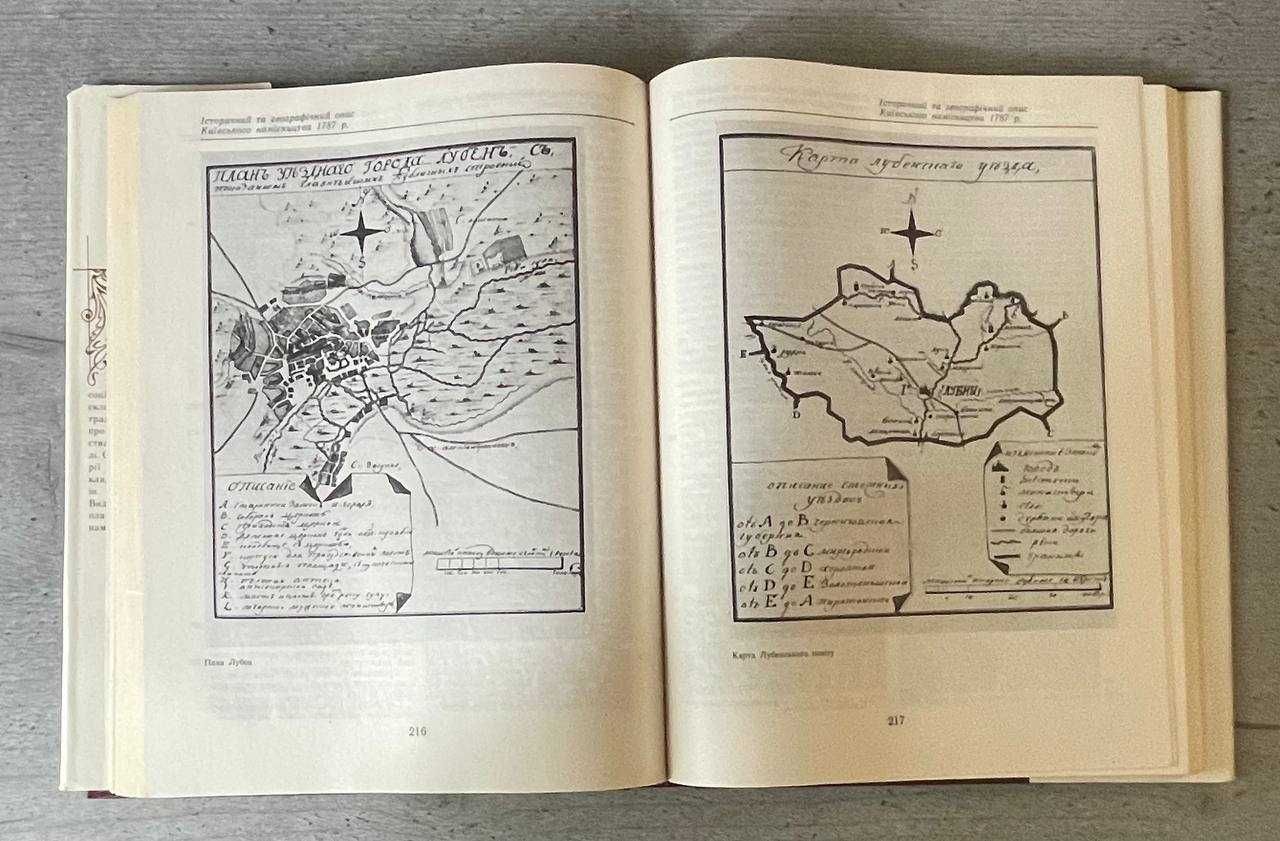 Описи Київського намісництва 70-80 років XVIII ст