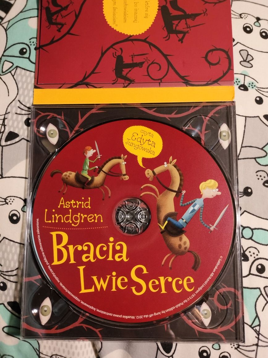 Astrid Lindgren "Bracia Lwie Serce" audiobook, czyta Edyta Jungowska