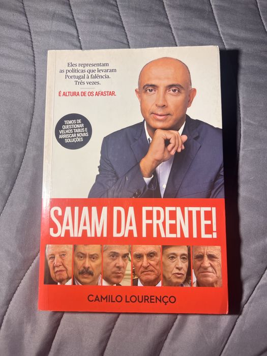 Livro Saiam da Frente – Camilo Lourenço (Economia/Política)