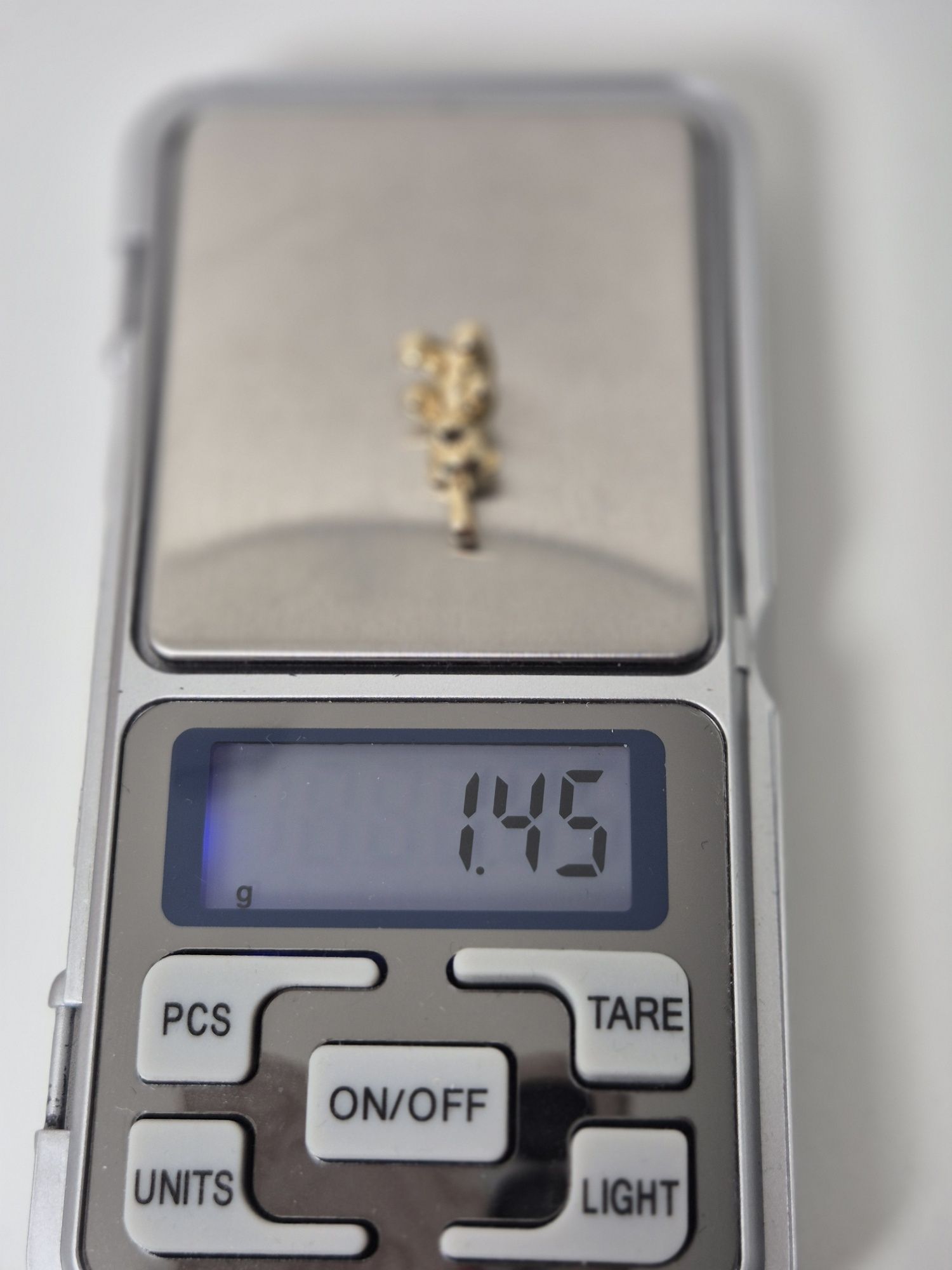 Złoty wisiorek,zawieszka w typie Tous,mały gładki miś,uroczy,585
