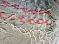 Noonday Collection GUATEMALA L. Atitlan chusta Rayon FAIRTRADE Handmad