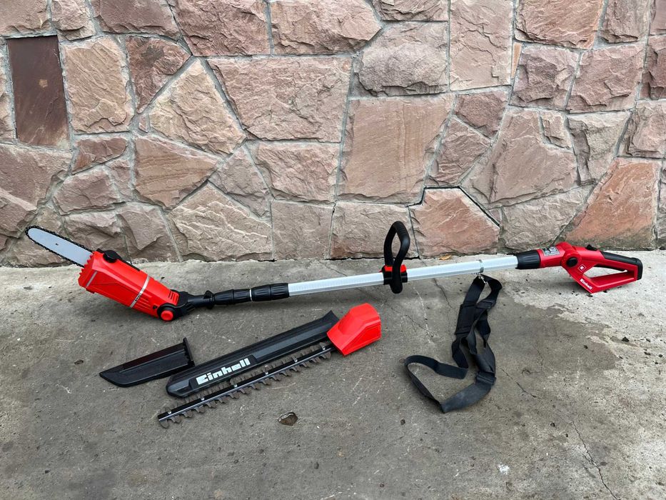 Висоторіз+кущоріз Einhell X-Change GE-LC 18 Li T  бу без аку і зарядки