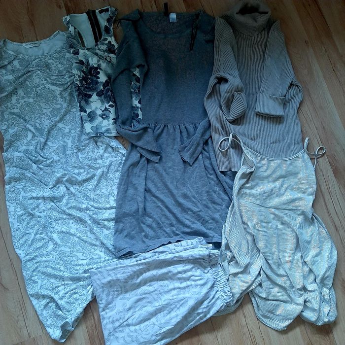 Zestaw roz S/M 36/38 50 sztuk mega paka komplet odzież damska ubrania