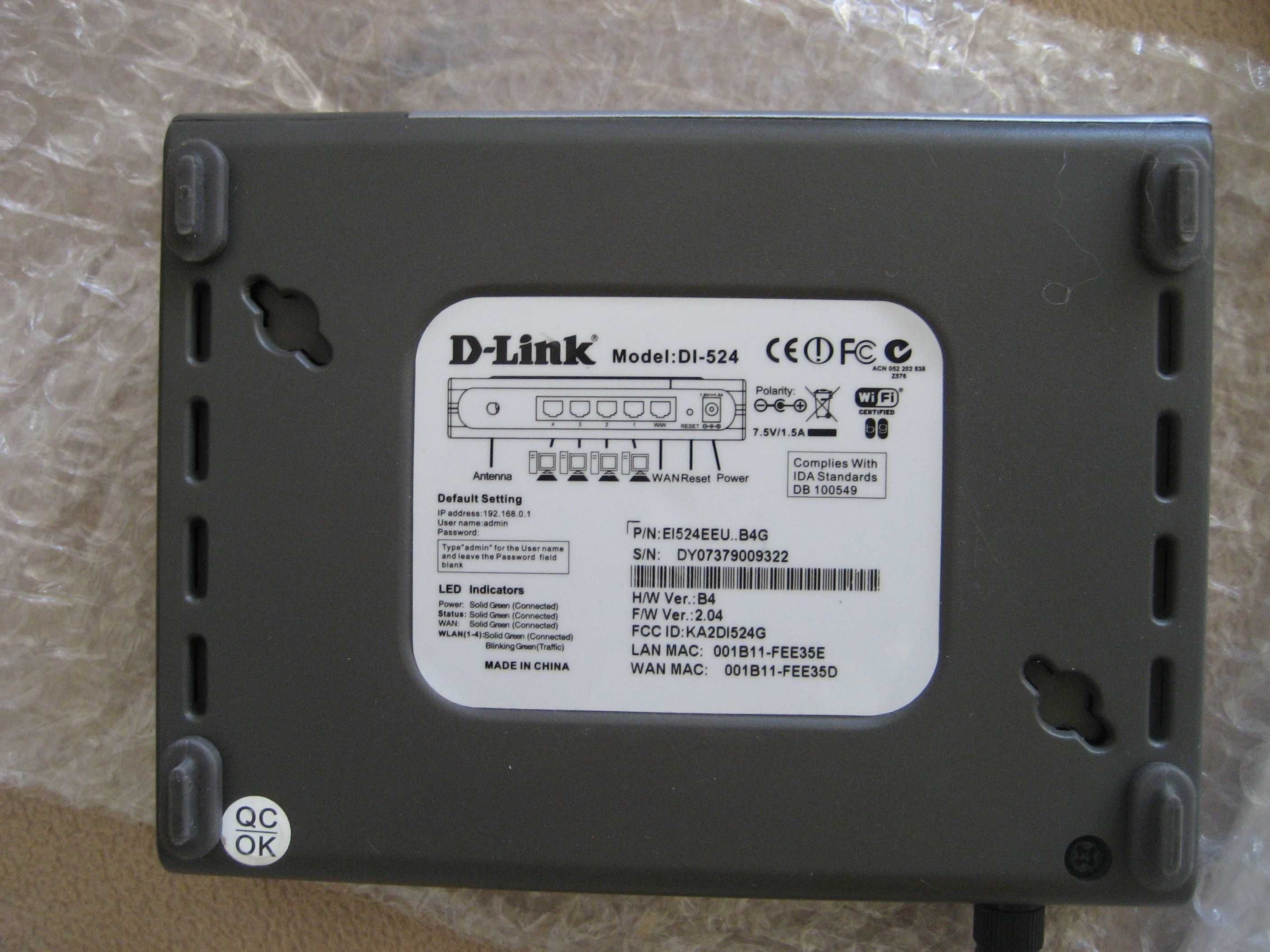 D-link - router do internetu