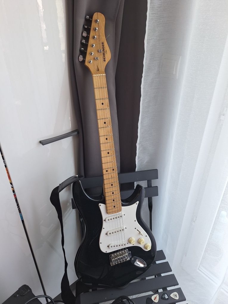 Gitara elektryczna ZESTAW ze wzmacniaczem