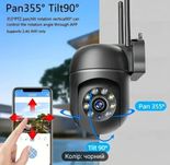 Wi Fi IP камера 360градусов 2 оси
