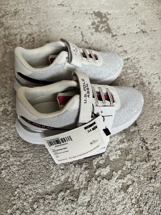 Nowe buty firmy U.S Polo ASSN rozmiar 34.