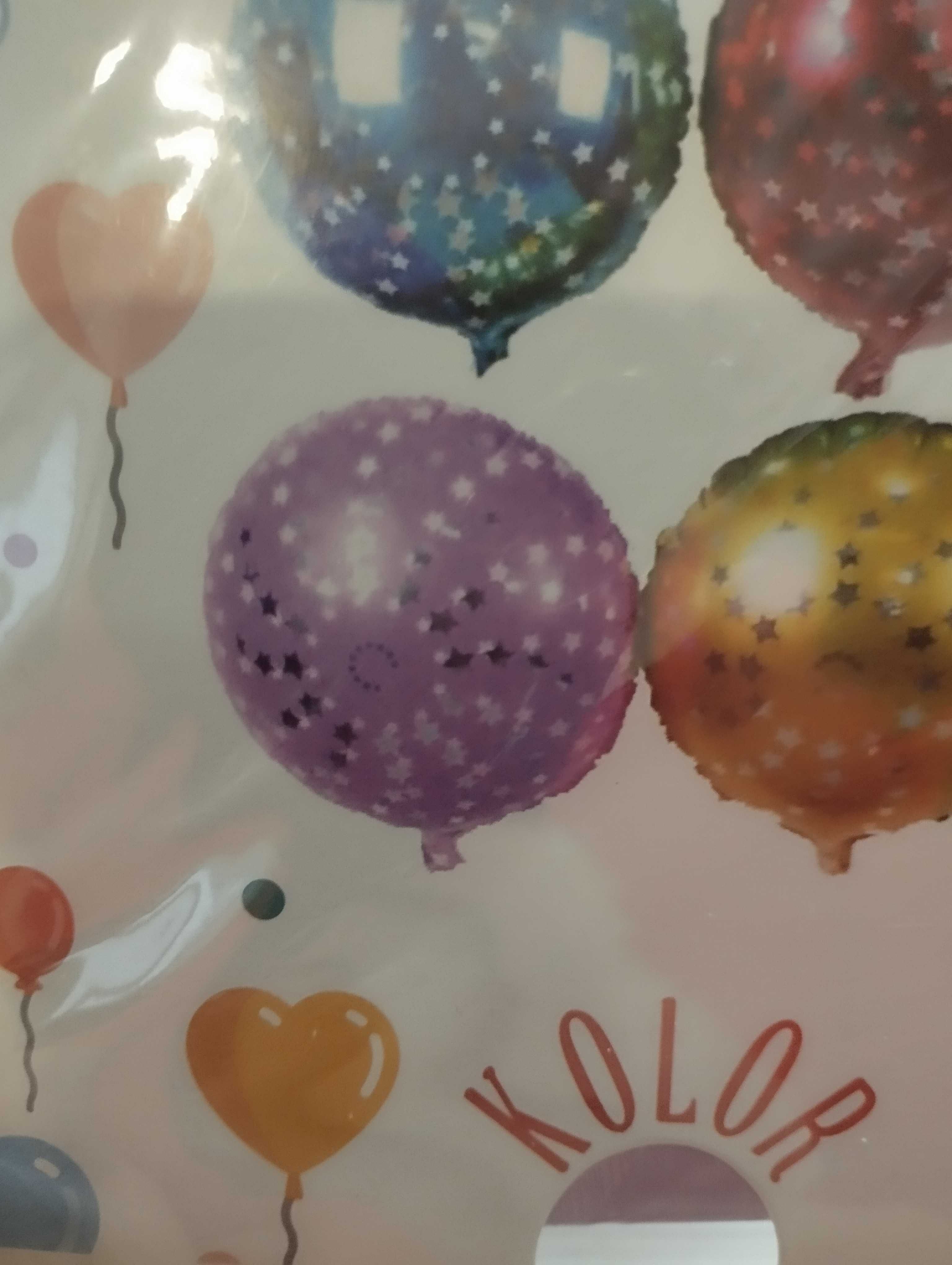 Roczek Zestaw balonów okazje urodziny foliowe balony hel