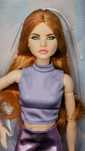 Lalka Barbie Looks #20 made to move ruda