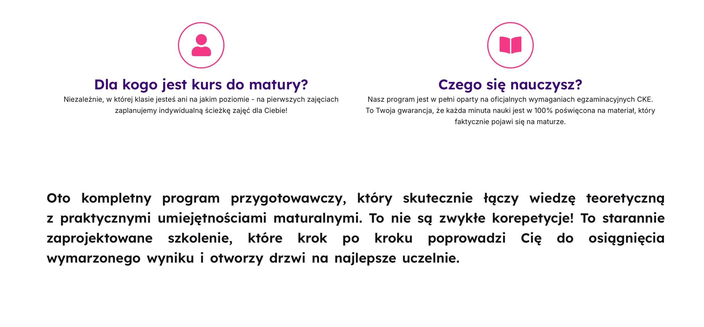 Matura z informatyki korepetycje programowanie Excel SQL