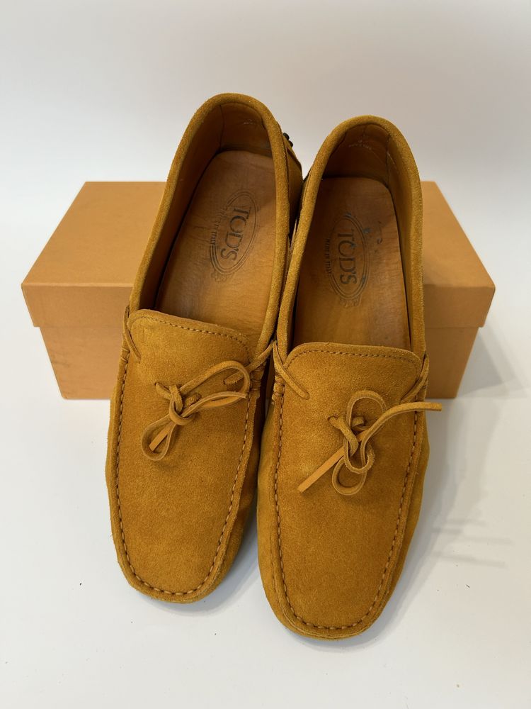 TOD’S оригінал макасіни, лофери, руді мокасини