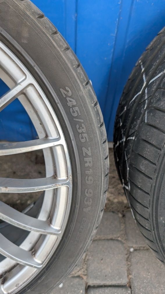 Felgi Barotelli 19  z oponami Kumho do E60