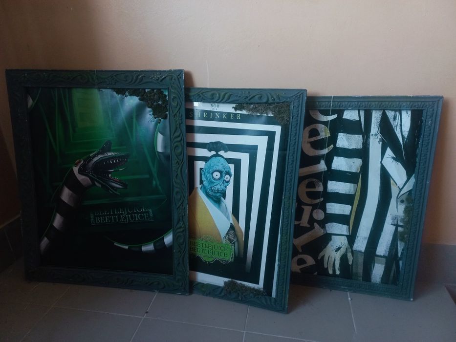 Набір для фотозони Beetlejuice / Геловін / вечірка