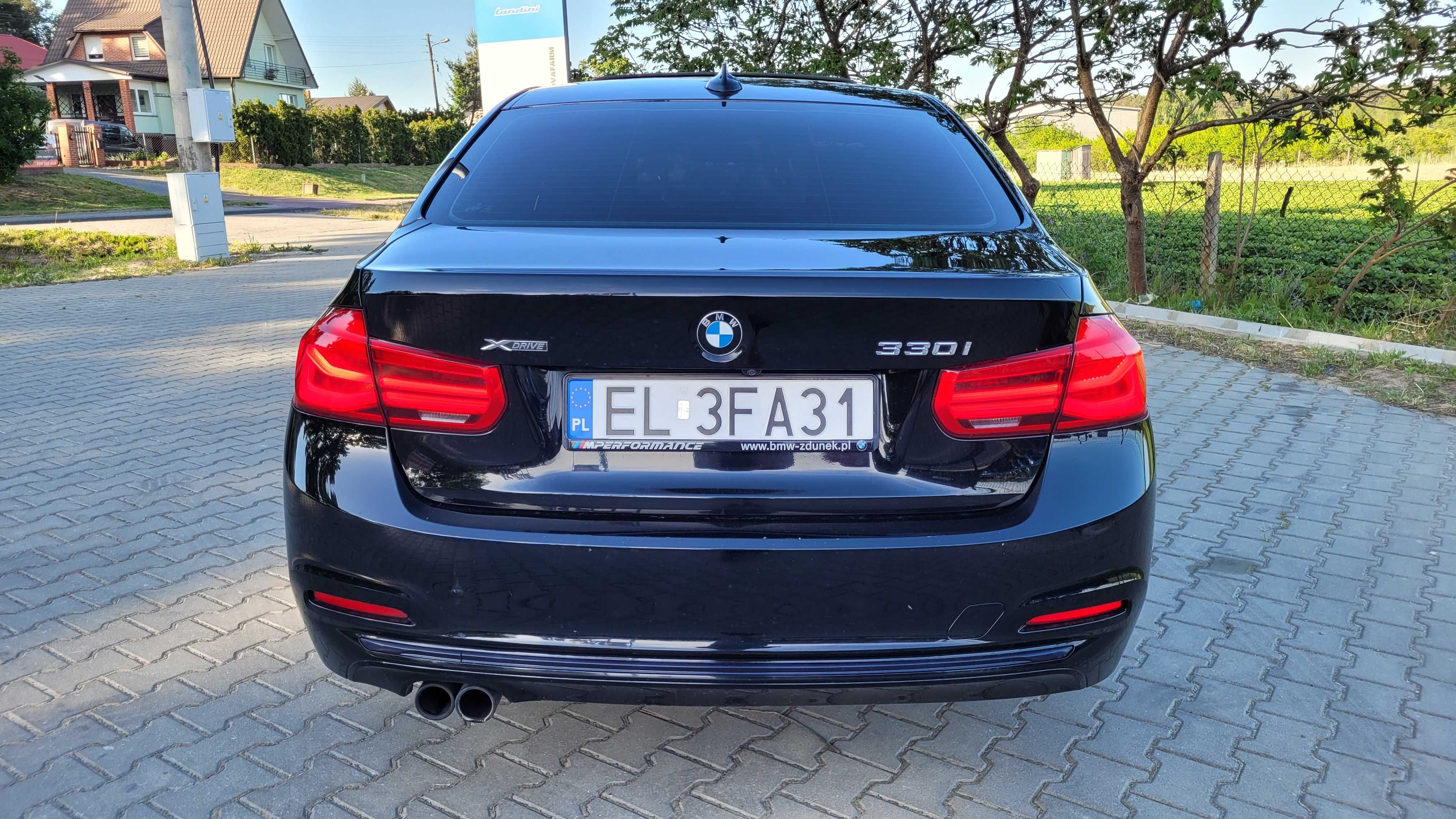 BMW F30 330i XDrive LCI, Czarny Schwarz 2,F-VAT23%