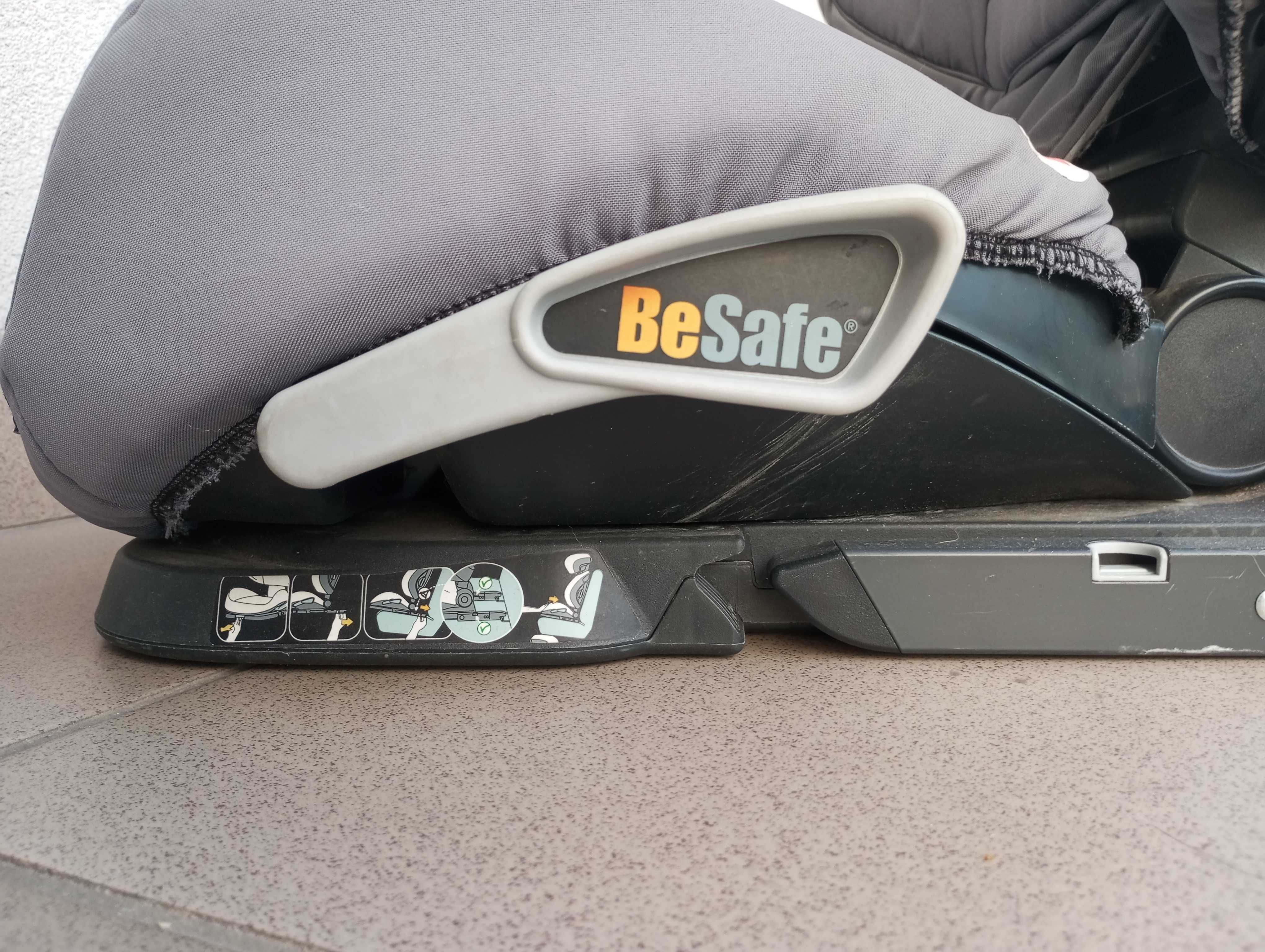 Fotelik samochodowy BeSafe iZi Up X3 Fix isofix Lava Grey 15-36 kg