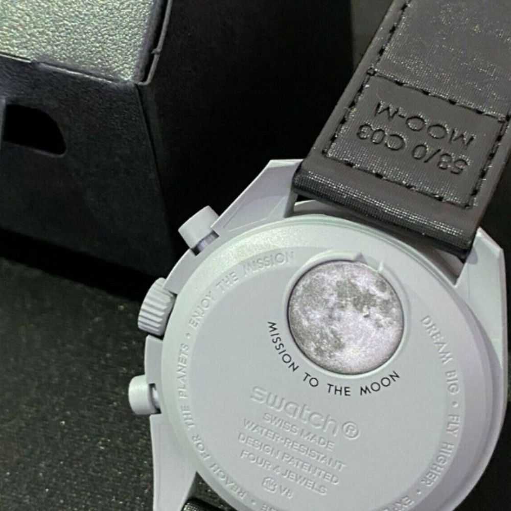 Omega x Swatch SO33M100 - Moon Model z Gwarancją