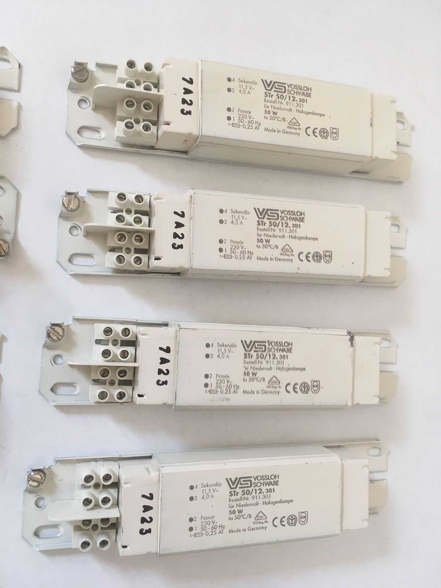 6 Transformadores Vossloh Schwabe (220v/12v - 50w)