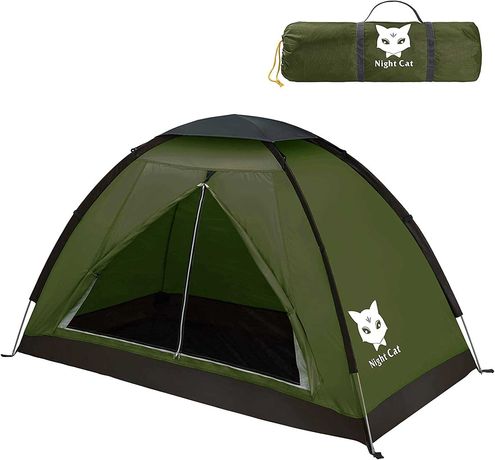Night Cat - Tenda para 1 -2 pessoas (12 x 12 x 22 cm)