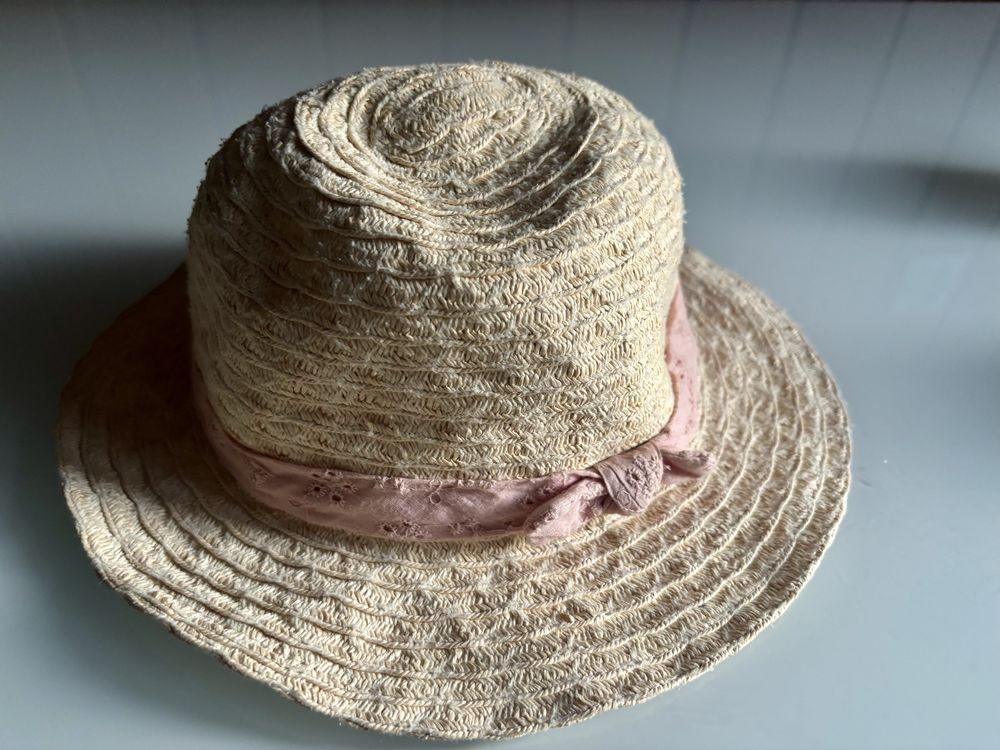 Kapelusz h&m 104 slomkowy