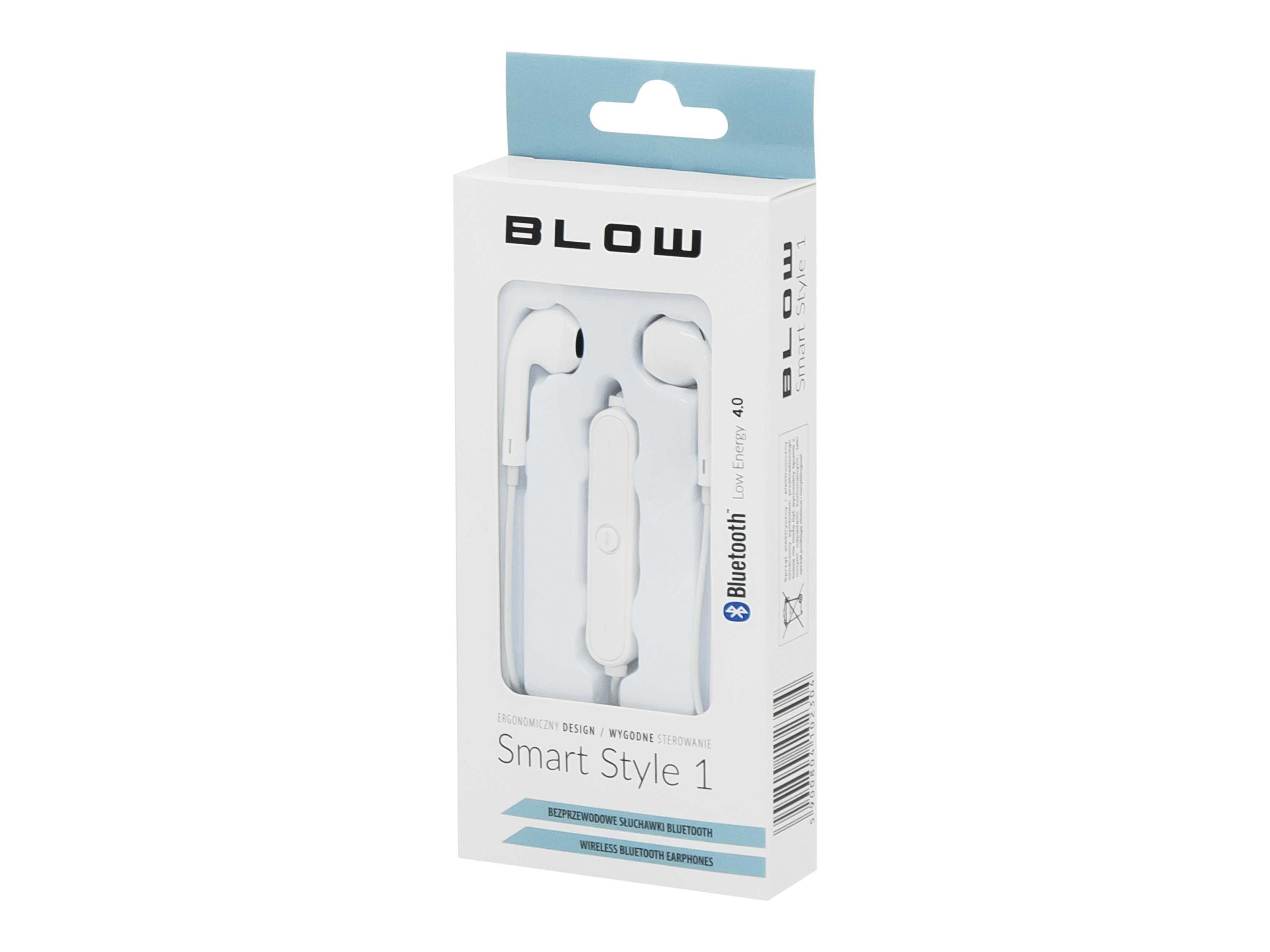 Słuchawki BLOW Bluetooth 4.0 białe