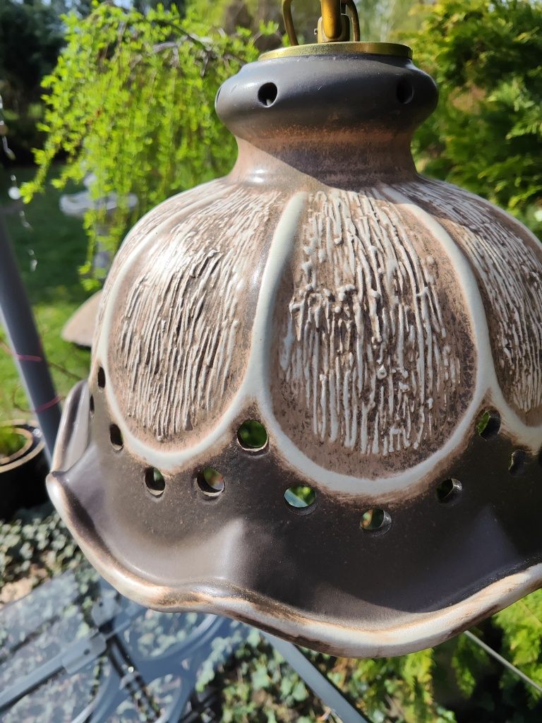 Lampa wisząca ceramiczna