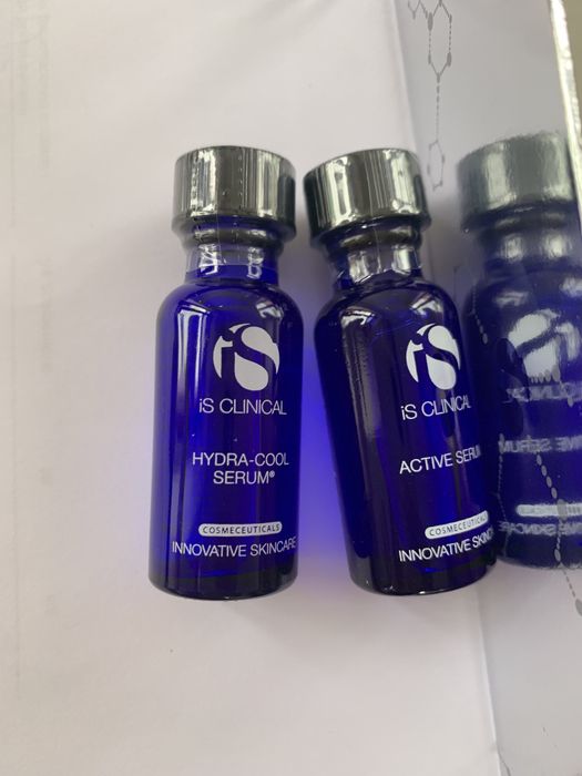 Дві Сироватки!! Active-Serum і Hydra-cool 15 мл IS Clinical