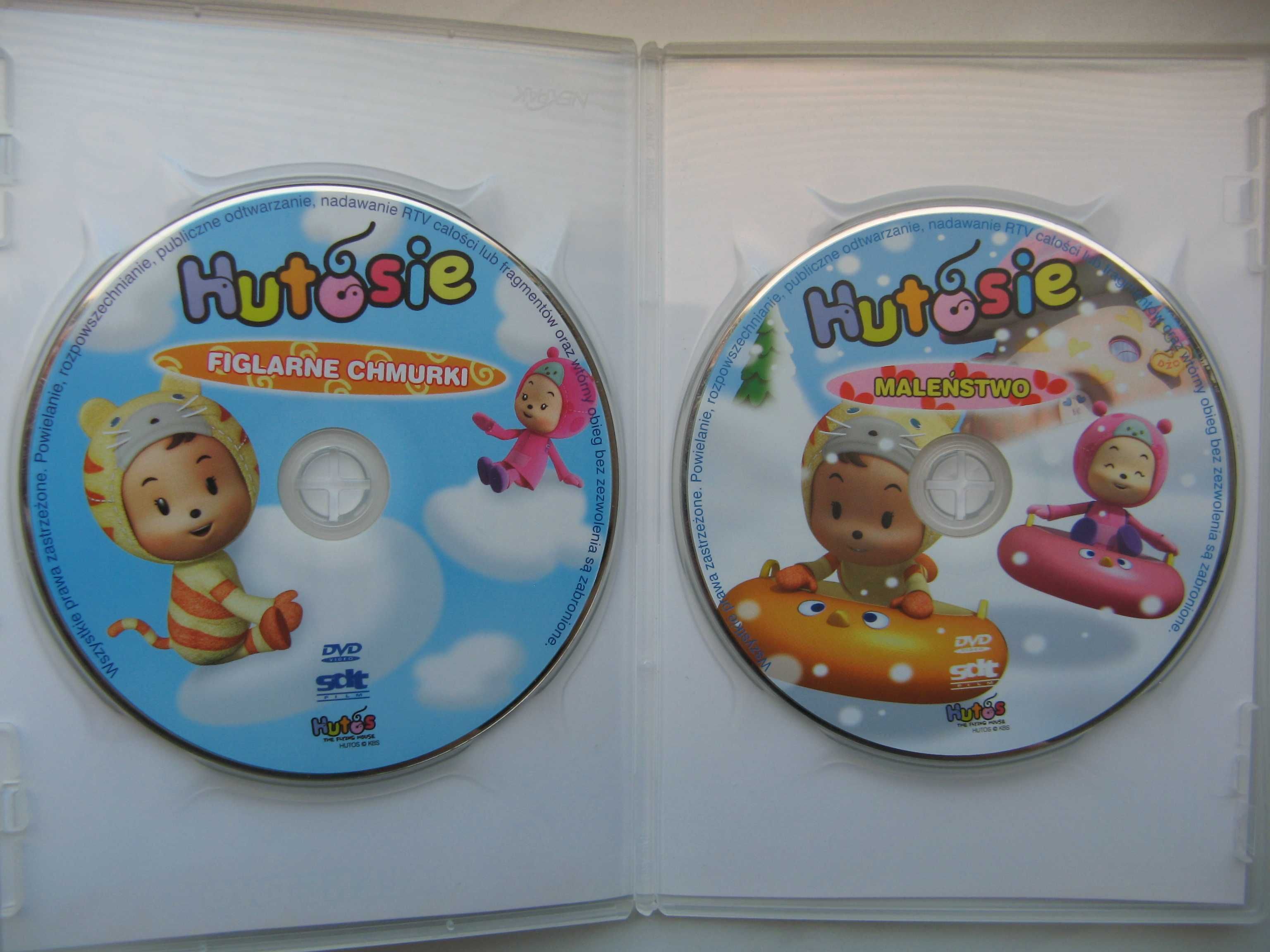 3 x DVD: Hutosie - Figlarne chmurki, Maleństwo, Świetliki