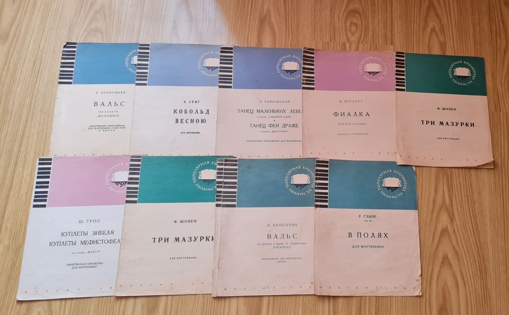 Ноти для піаніно фортепіано