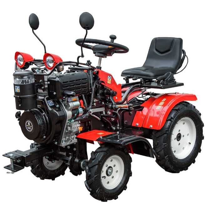 Мототрактор Кентавр 10D/1350 4x4 переломка доставка трактор