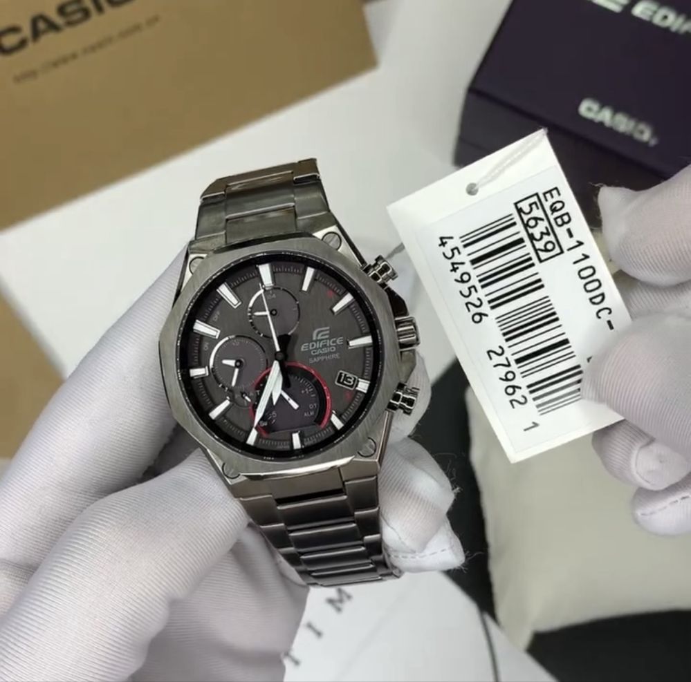Годинник Casio Edifice EQB-1100DC, Часы Casio Edifice EQB-1100DC