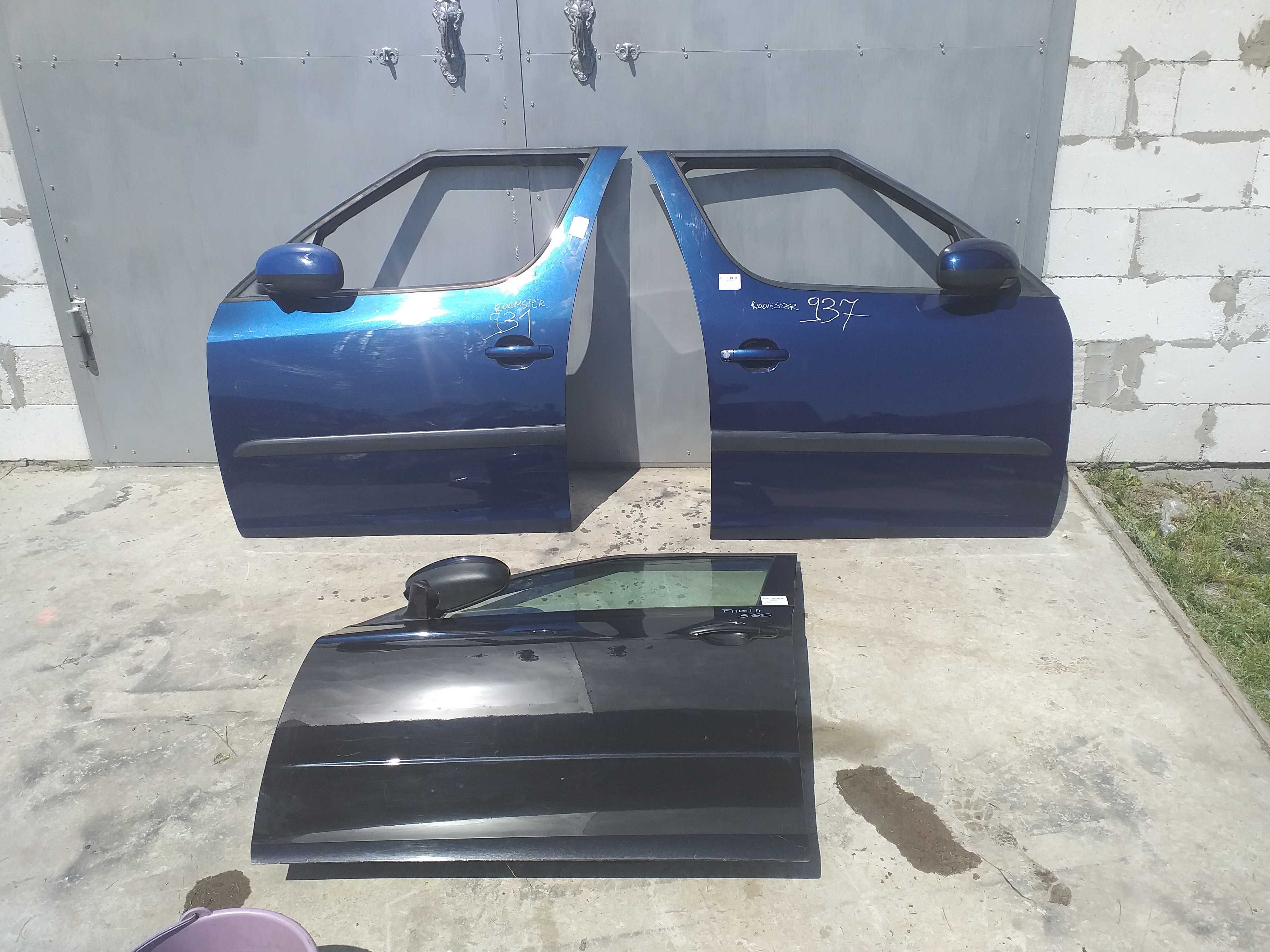 двері skoda roomster