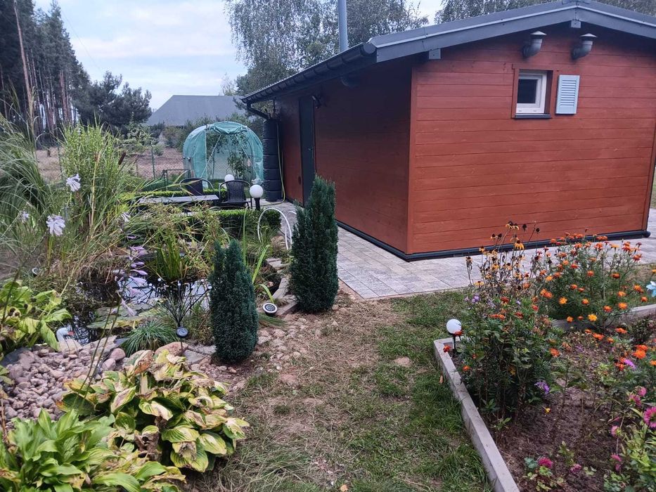 Działka budowlana zagospodarowana, domek, Jeziorsko, Skęczniew