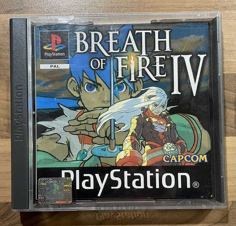 Breath of fire IV 4 (ps1 play station 1 PAL) оригинал