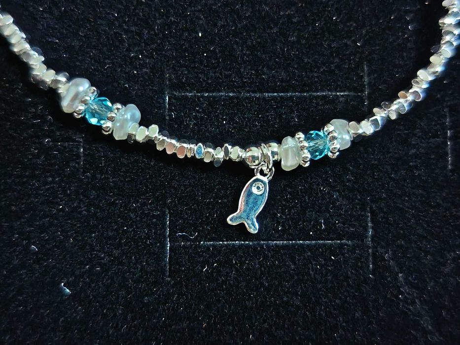 Pulseira em prata de lei S925