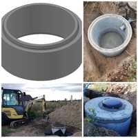 Kręgi betonowe 100/50 120/5 studnie studzienki wodomierze szamba krąg