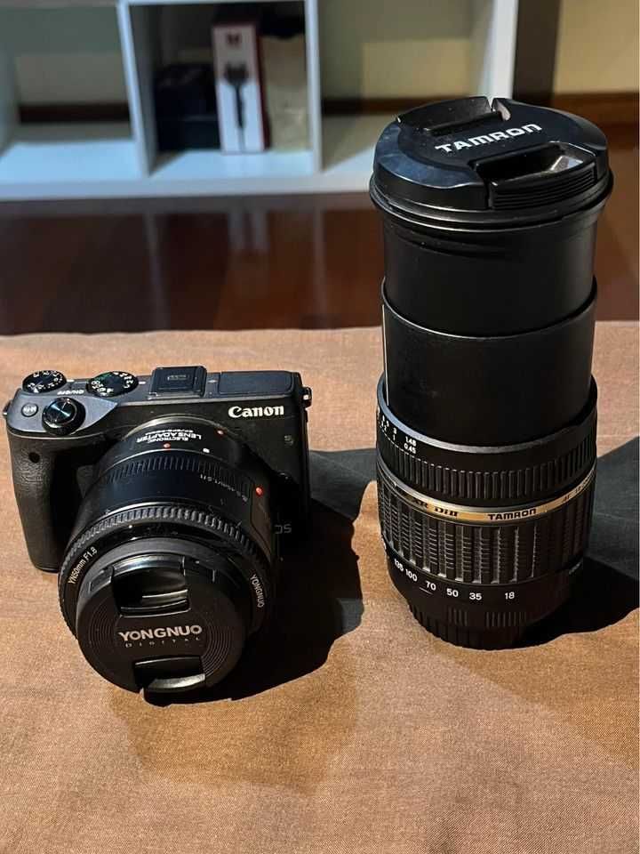 Canon EOS M3 + 2 Objetivas