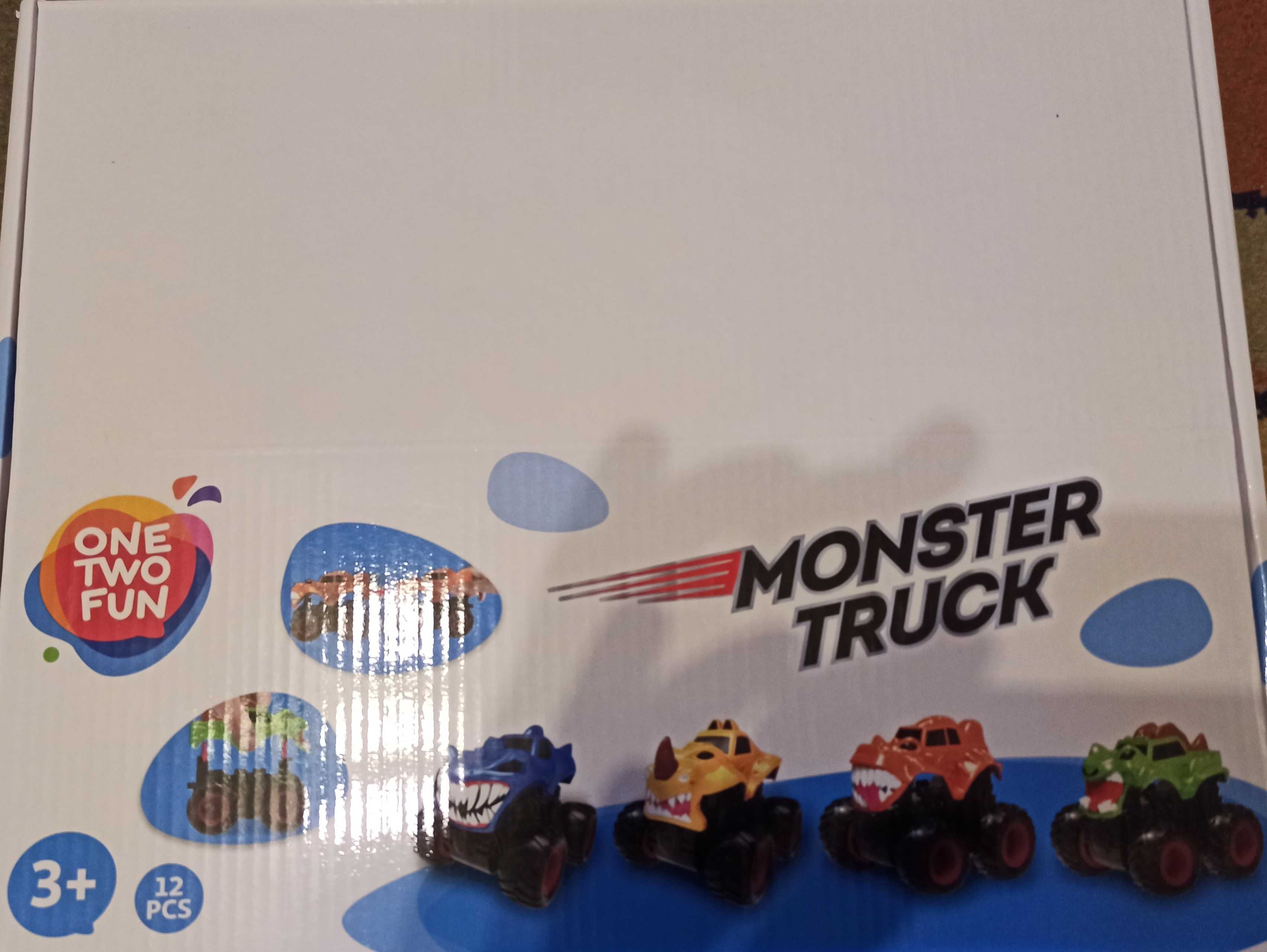 Auto monster truck zielone 1 nowe