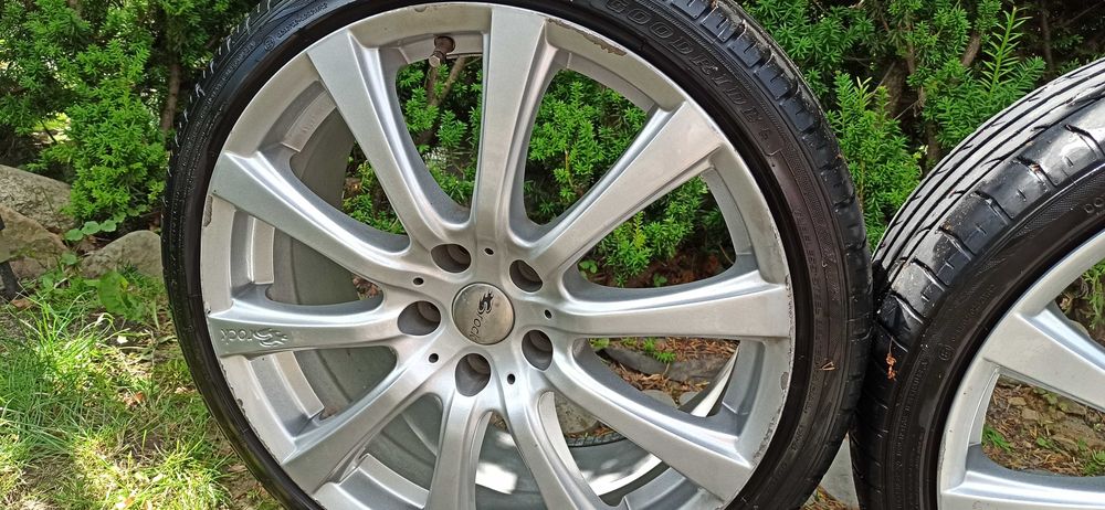 Felgi aluminiowe Brock 20″ + opony letnie – komplet 4 sztuki