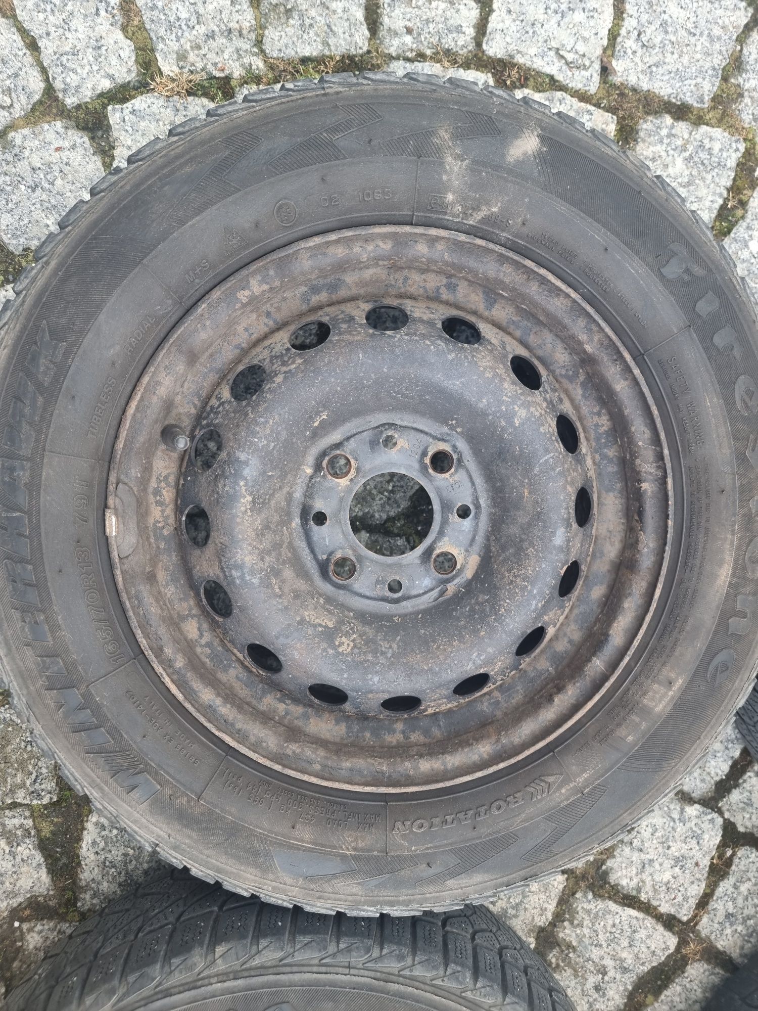 Felgi stalowe 13 cali Fiat Panda 4x98