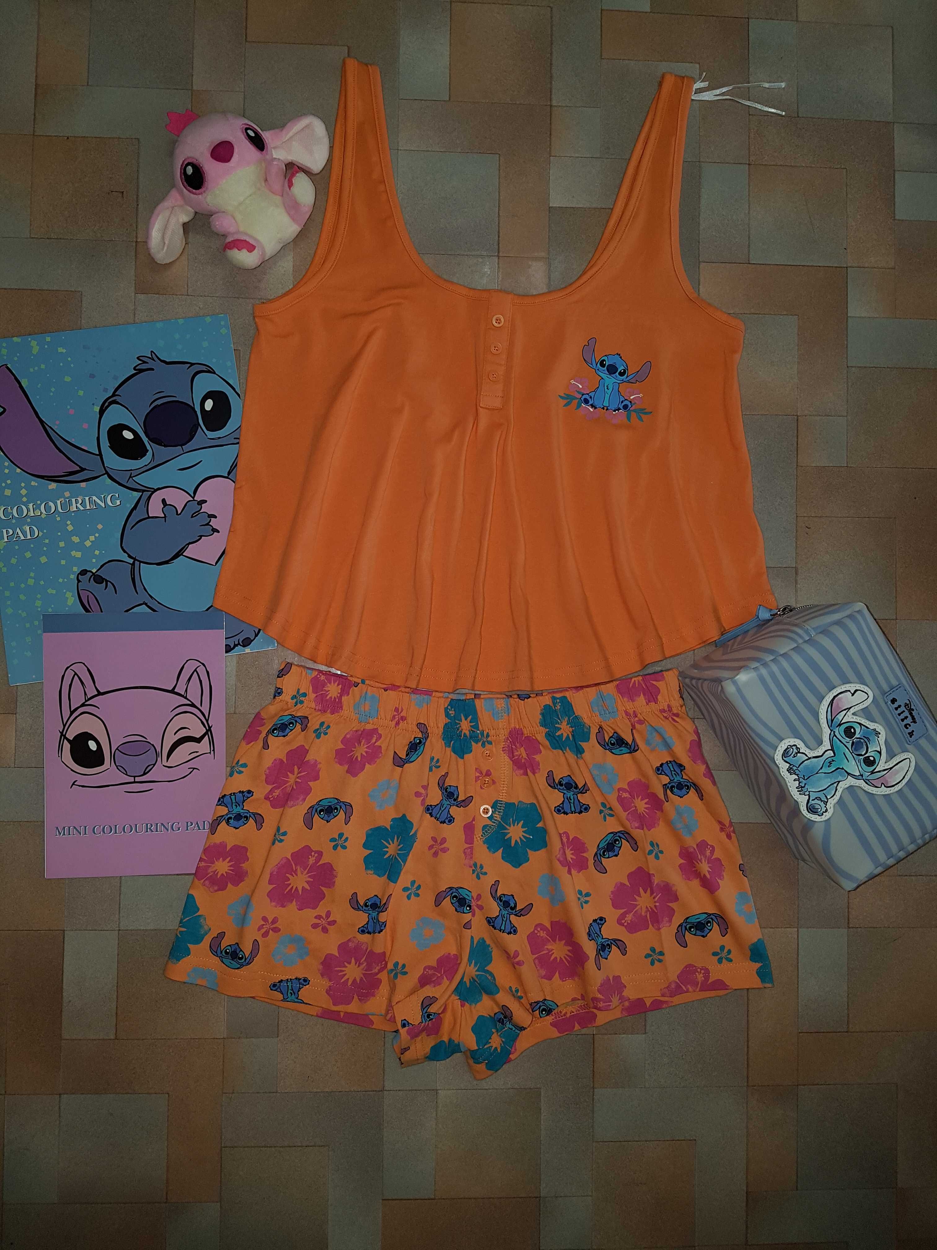 Нереально яркая, красивая пижама, комплект Стич, Stitch Disney 2XS-XS