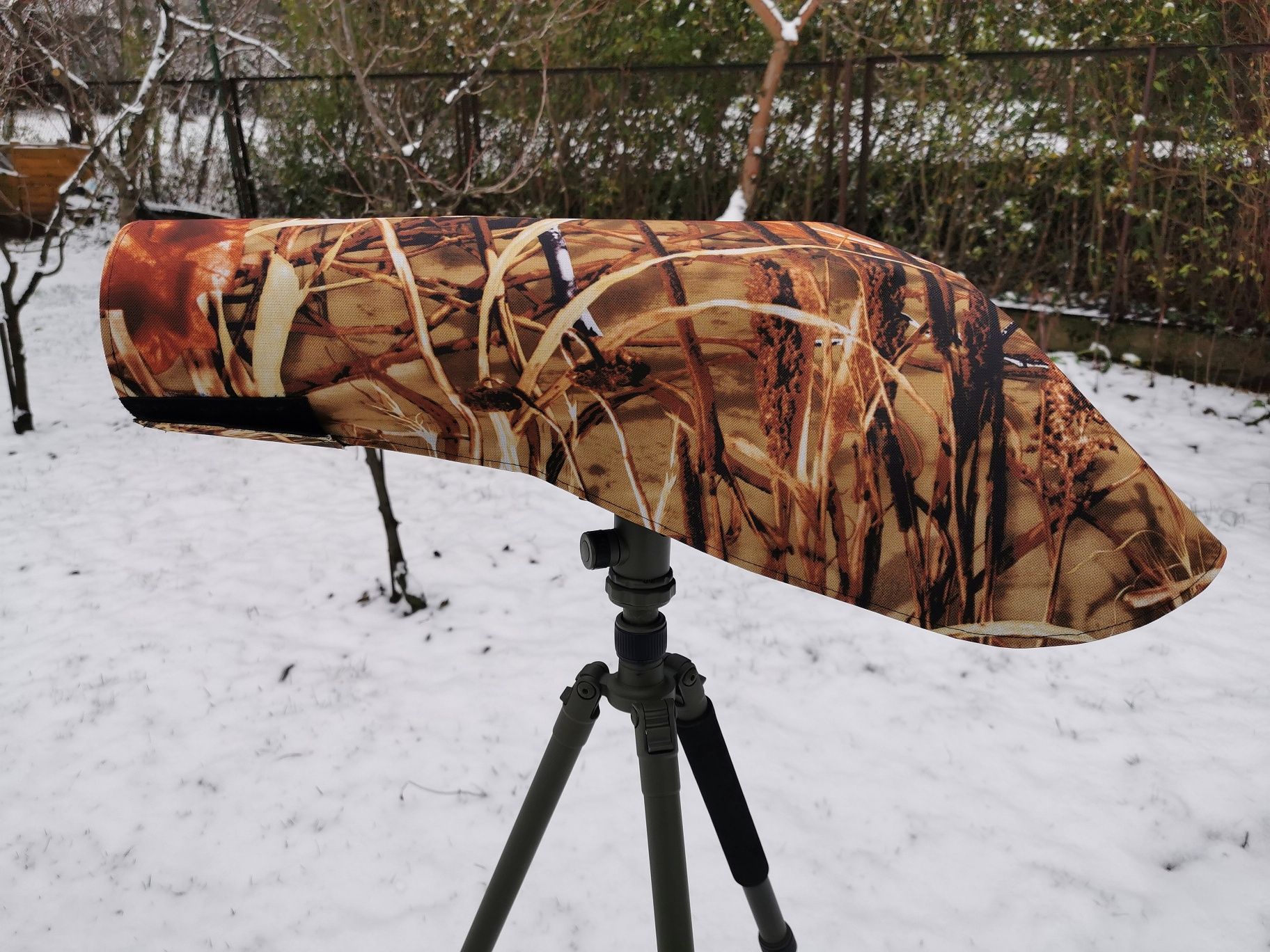Gruby raincover osłona przeciwdeszczowa na aparat Nikon Canon Sigma