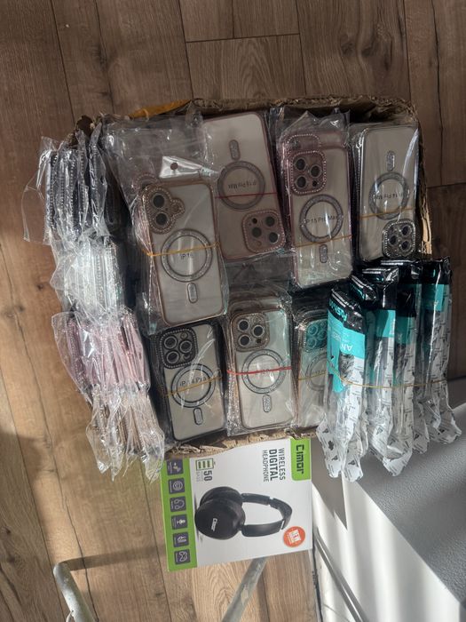 Zestaw Etui Iphone 16 Pro 15 Powerbank ładowarki