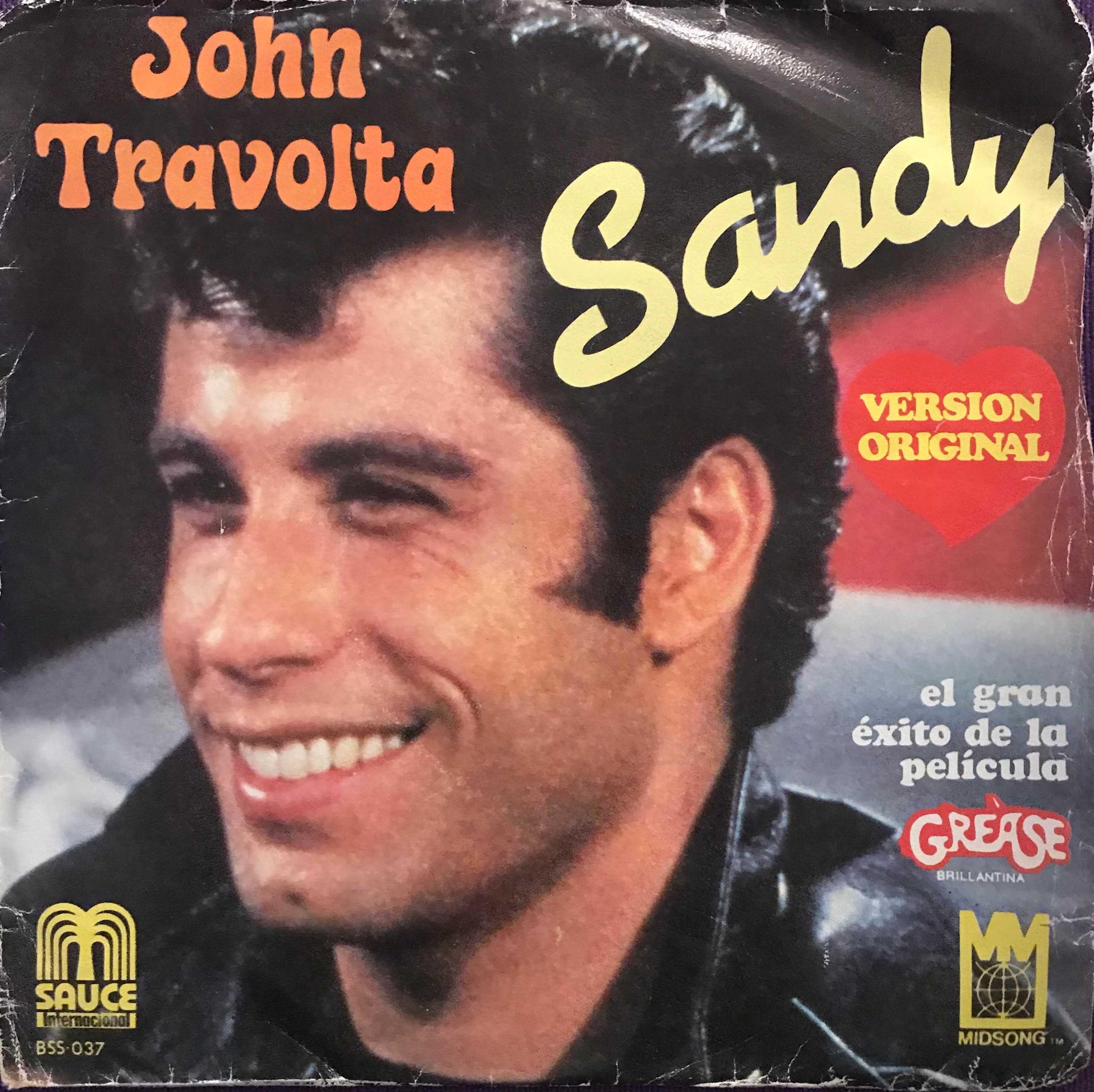 Disco Vinil John Travolta Sandy