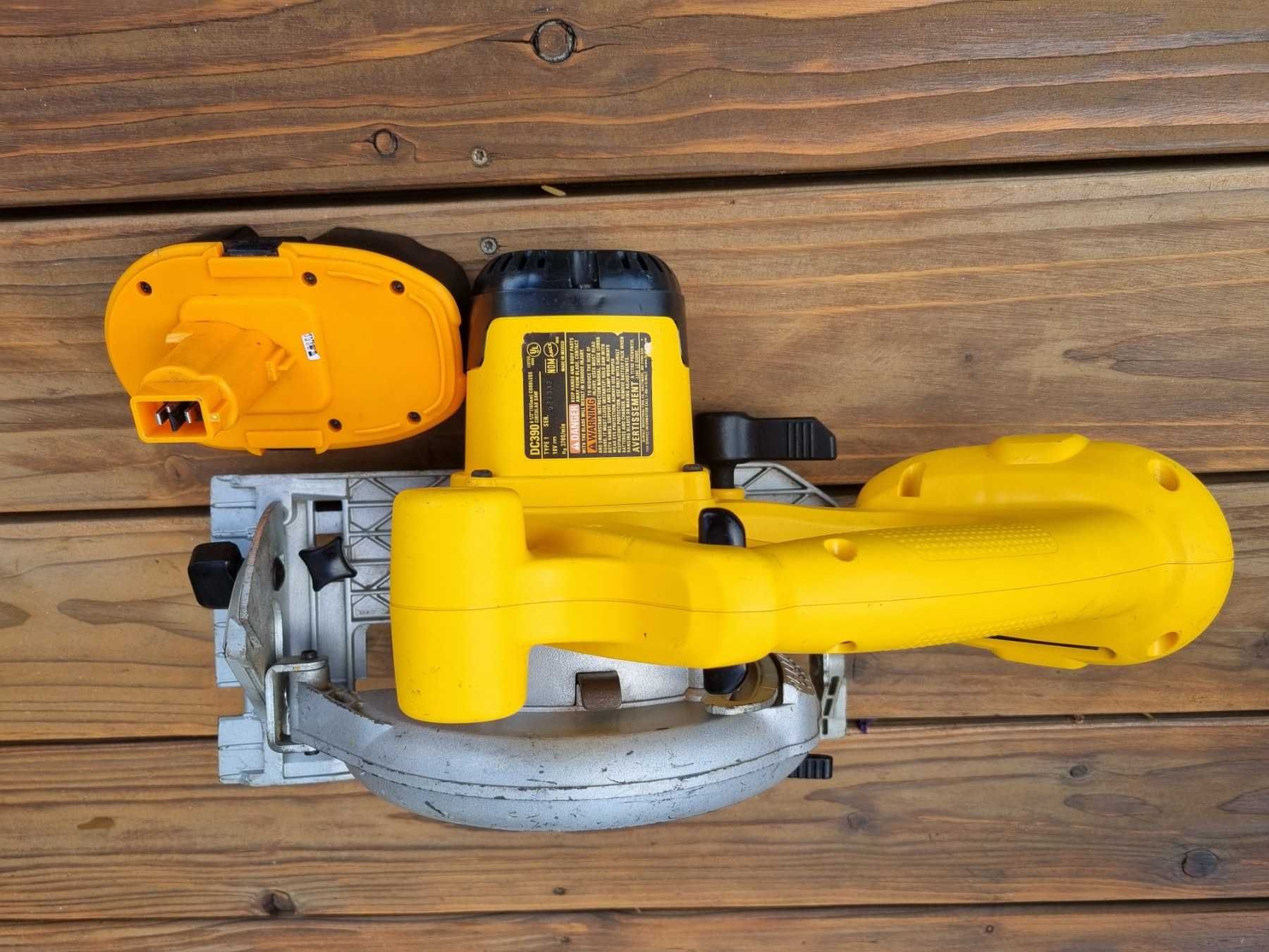 Piła pilarka tarczowa DeWalt DC390 18V