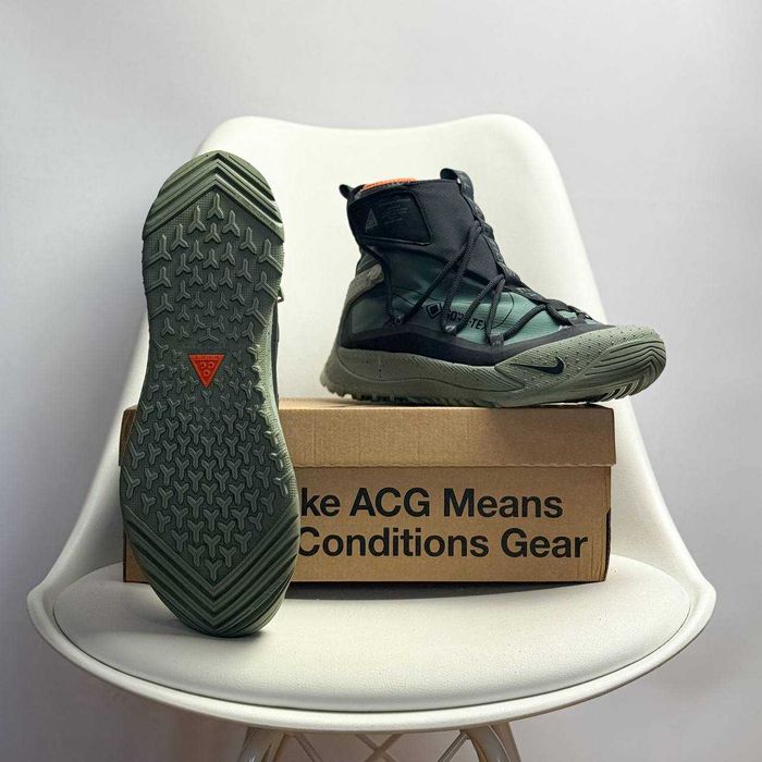 АКЦІЯ! Nike ACG Terra Antarktik Green Black Gore-Tex 40 41 42 43 44 45
