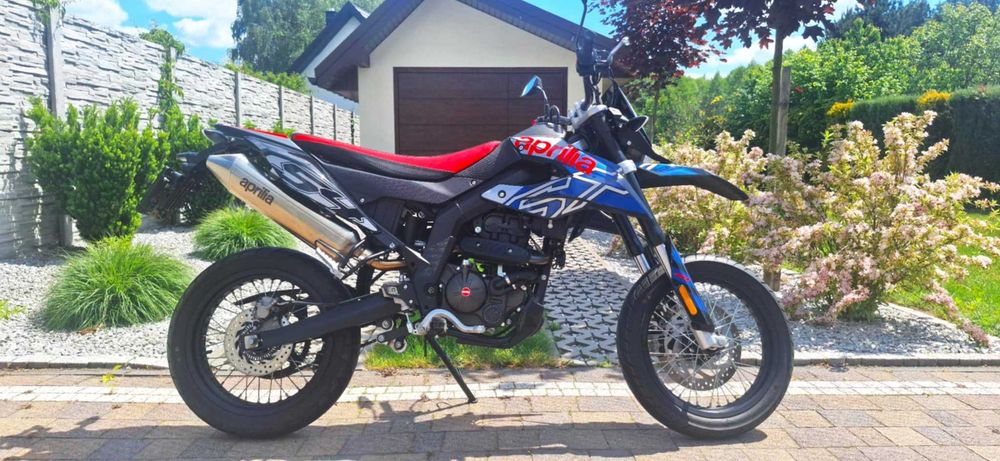 Motocykl Aprilla SX125 stan idealny, bardzo mały przebieg!