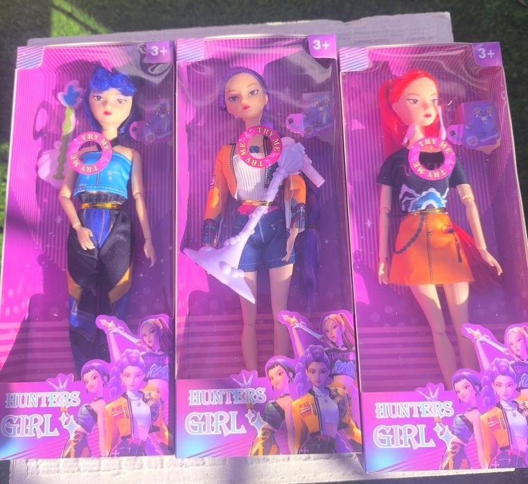 Bonecas Guerreiras k-pop c/música