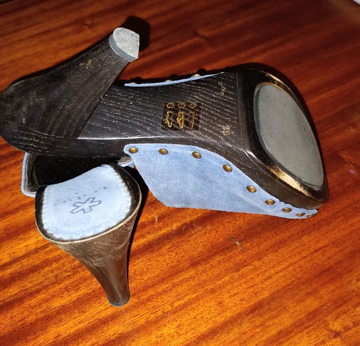 Chodaki ze skóry naturalnej TRIBO