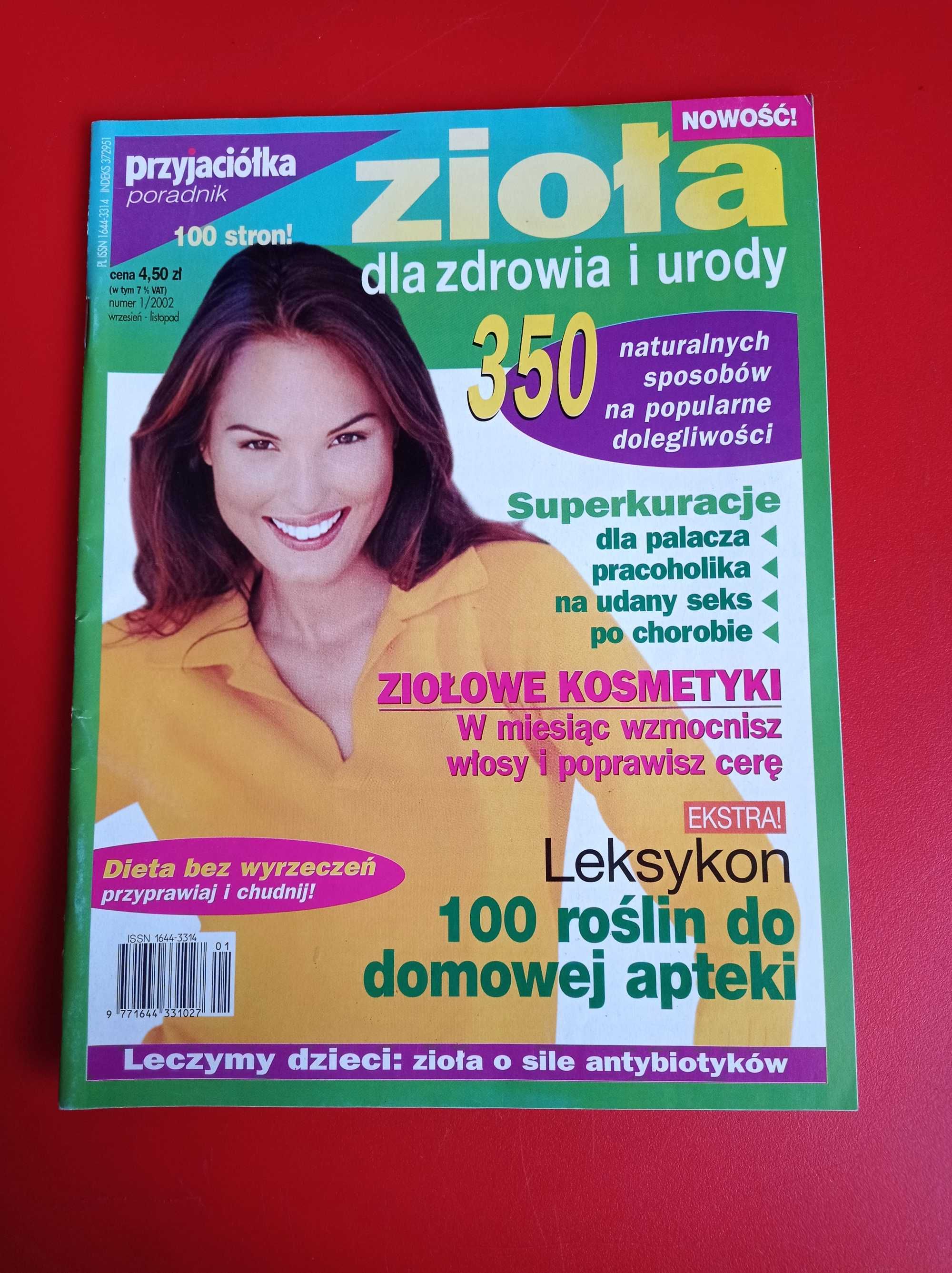 Przyjaciółka Zioła dla zdrowia i urody, nr 1/2002